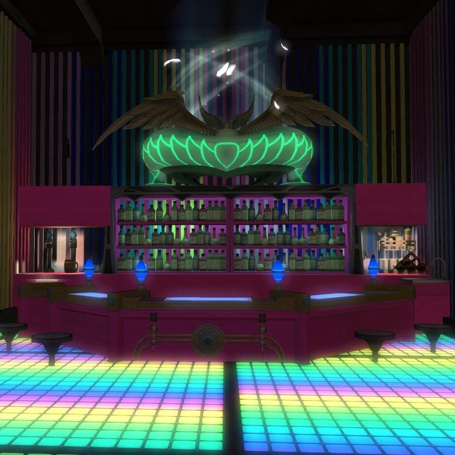 Rainbow Rave Room